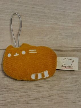 Gund Pusheen Gingerbread Mini Plush Cat Series 2 Keychain Bag Charm Ornament